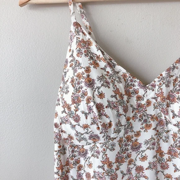 No Boundaries White and Brown Crop Camisole - Picture 7 of 17